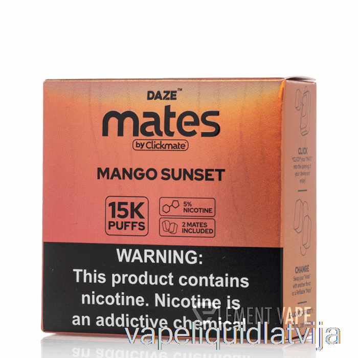 7 Daze Mate Pods Mango Sunset Vape šķidrums